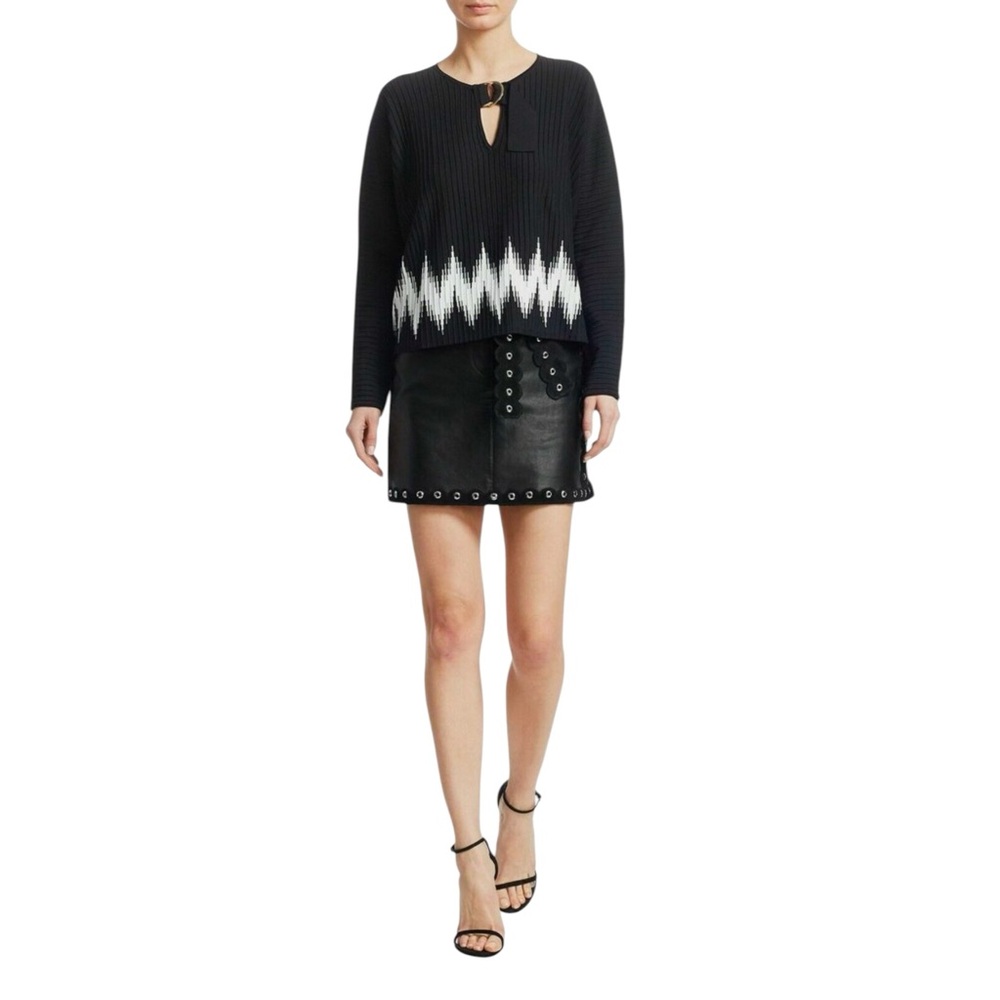 Maje - Martha Zig Zag Sweater